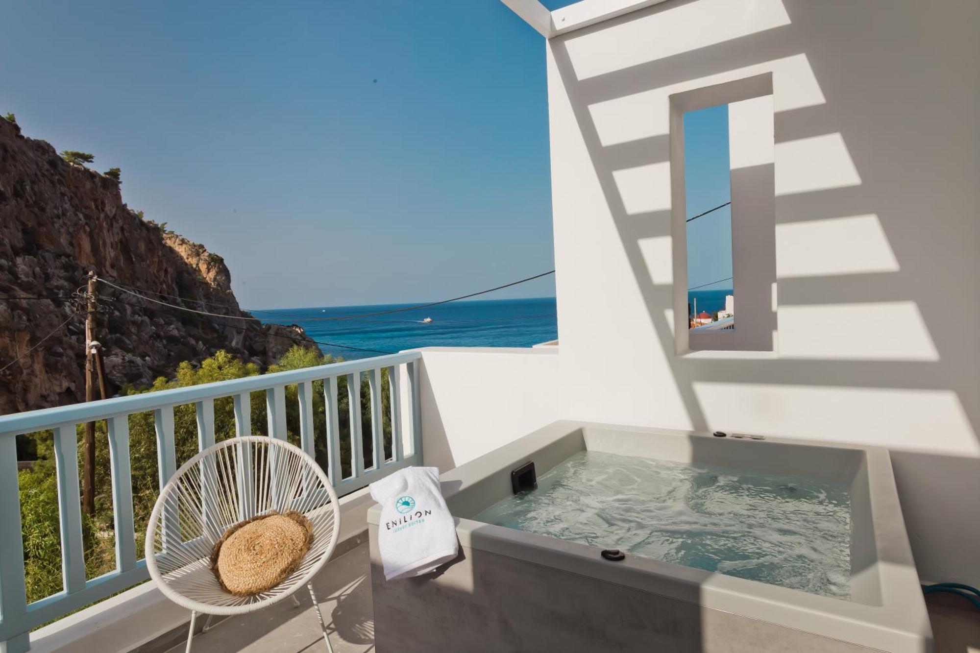 Enilion Luxury Suites Kyra Panagia Exterior foto